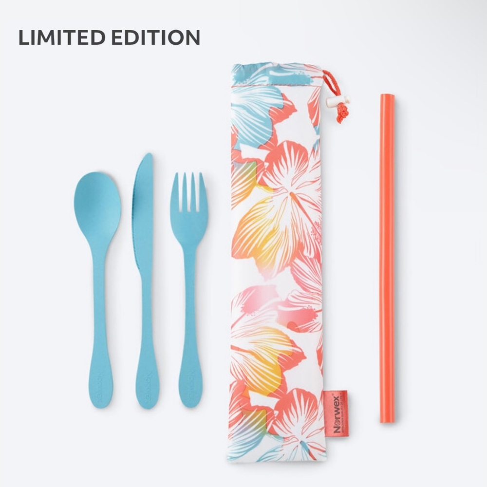 Norwex Eco Utensils And Straw Set - Limted Edition